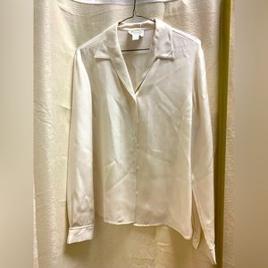 Vintage Talbots Pure Silk Blouse Size 12 (Medium)